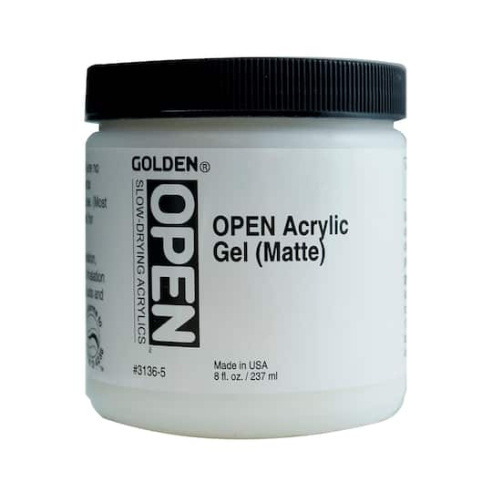 Golden&#xAE; OPEN Acrylic Gel Medium, Matte